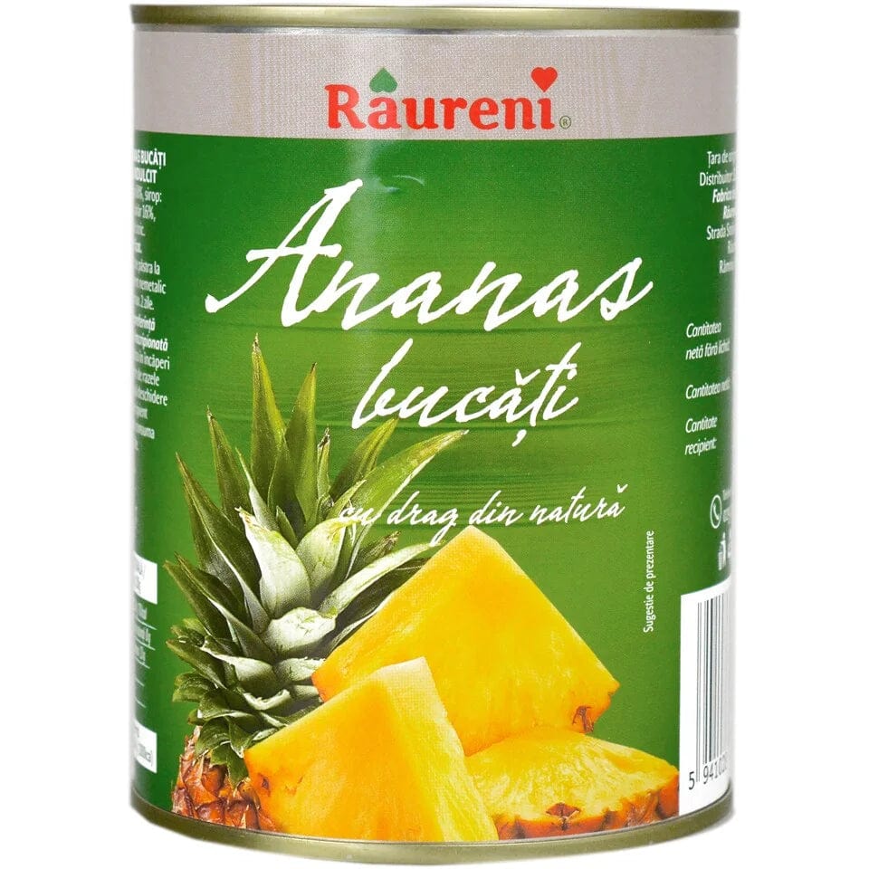 OBLIO DISCOUNTER COMPOT RAURENI 567G ANANAS BUCATI (24)