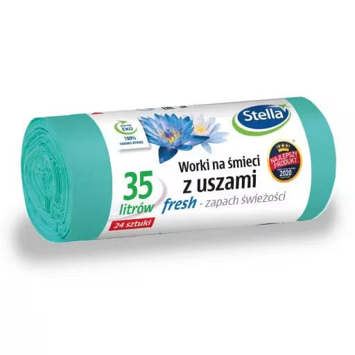 OBLIO DISCOUNTER SACI MENAJ STELLA 35L 24/BUC FRESH SCENT