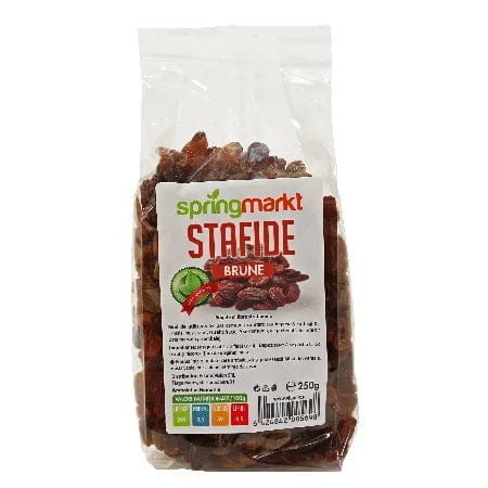 Oblio Discounter Stafide brune 250gr. Springmarkt