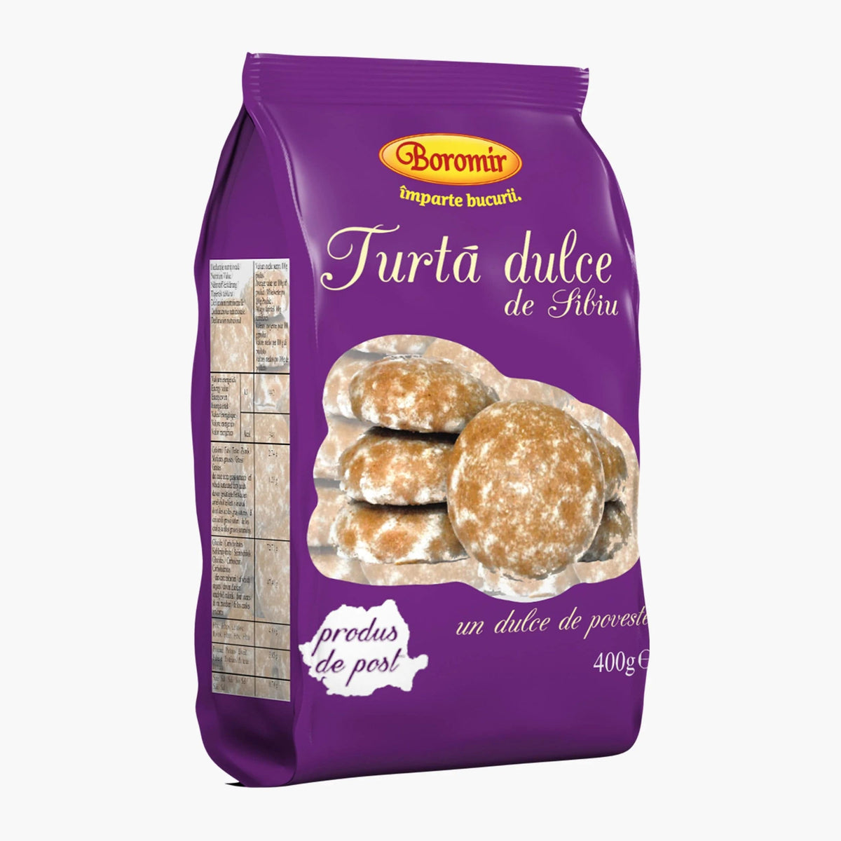 OBLIO DISCOUNTER TURTA DULCE BOROMIR 400G SIBIU