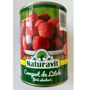 Oblio Discounter CONSERVE COMPOT NATURAVIT 580G LITCHI FARA SAMBURI