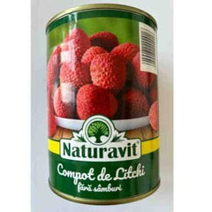 Oblio Discounter CONSERVE COMPOT NATURAVIT 580G LITCHI FARA SAMBURI