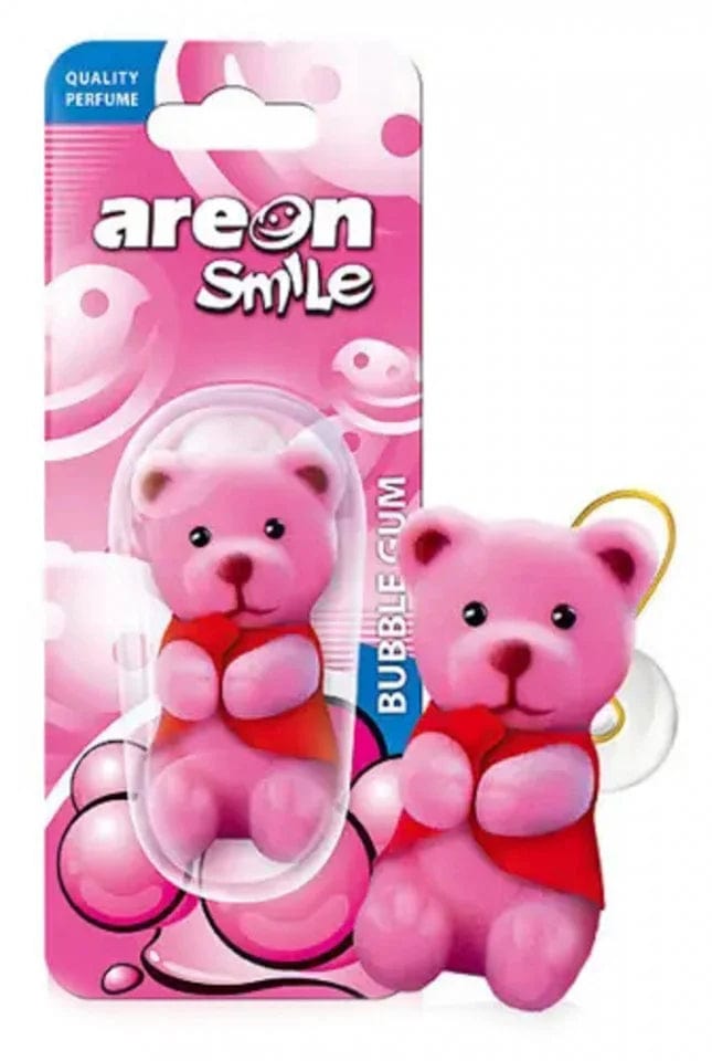 OBLIO DISCOUNTER AREON ODORIZANT AUTO SMILE BUBBLE GUM FIGURINA