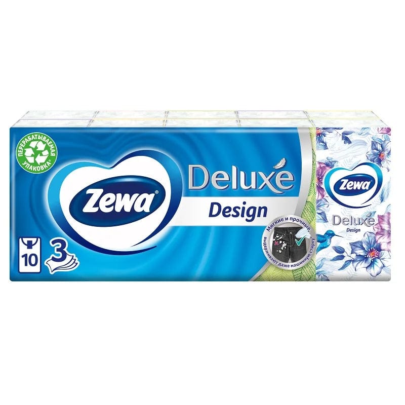 Oblio Discounter BATISTE NAZALE ZEWA DESIGN 3STR 10/SET