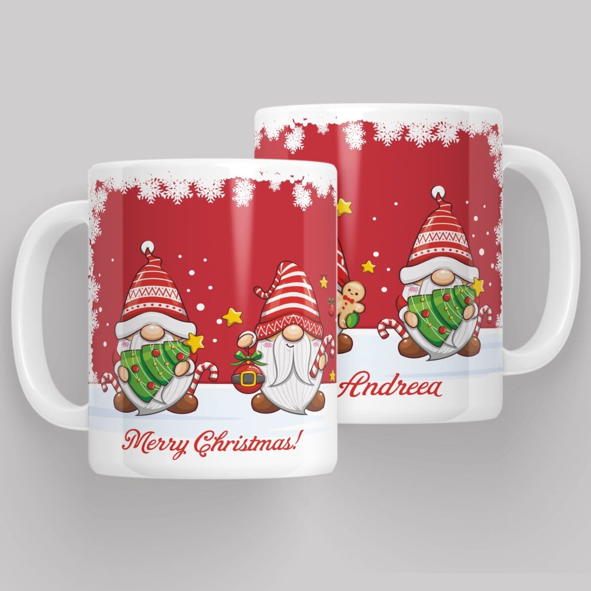 OBLIO DISCOUNTER PRODUSE MENAJ CANA PERSONALIZATA MOTIV CRACIUN 5301