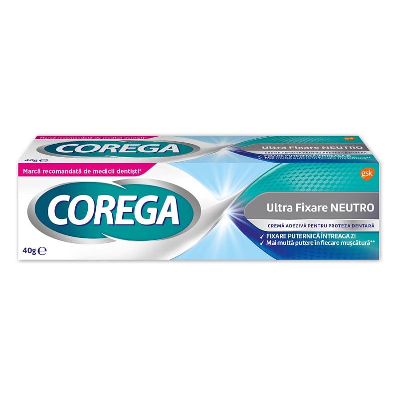 OBLIO DISCOUNTER CREMA ADEZIVA COREGA 40G PROTEZE DENTARE NEUTRO (24)