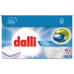 OBLIO DISCOUNTER DETERGENT DALLI ACTIV 3IN1 CAPSULE 12BUC