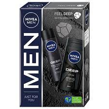 OBLIO DISCOUNTER PACHET NIVEA MEN DEEP BEAT DEO 150ML+GD 250ML (10)