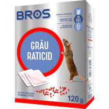 OBLIO DISCOUNTER BROS GRAU RATICID 2*60G (12)