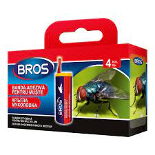 OBLIO DISCOUNTER BROS BANDA ADEZIVA MUSTE 4/BUC