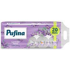 OBLIO DISCOUNTER HARTIE IGIENICA PUFINA LUX 20/BUC 3STR CAMPURI LAVANDA