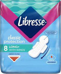 OBLIO DISCOUNTER ABSORBANTE LIBRESSE 8/BUC CLASSIC PROTECTION LONG (20)