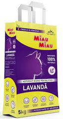 OBLIO DISCOUNTER ASTERNUT IGIENIC MIAU MIAU LAVANDA 5 KG