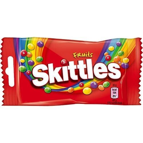 OBLIO DISCOUNTER DRAJEURI SKITTLES 38G FRUITS (14)