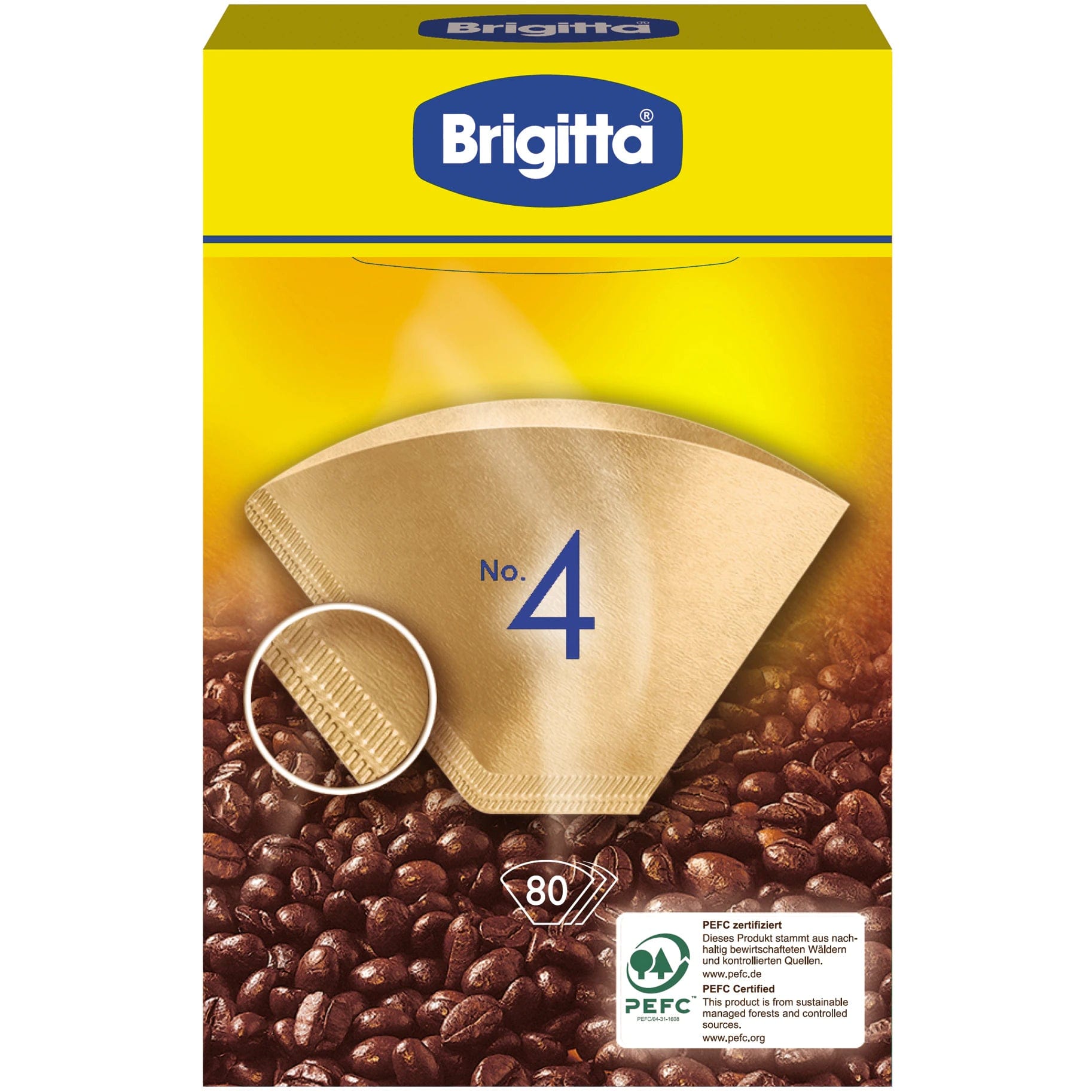 OBLIO DISCOUNTER FILTRE CAFEA BRIGITTA 80/BUC NR.4