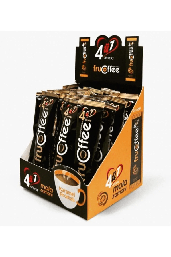 Oblio Discounter CAFEA FRUCOFFEE 4IN1 CARAMEL 24PCS