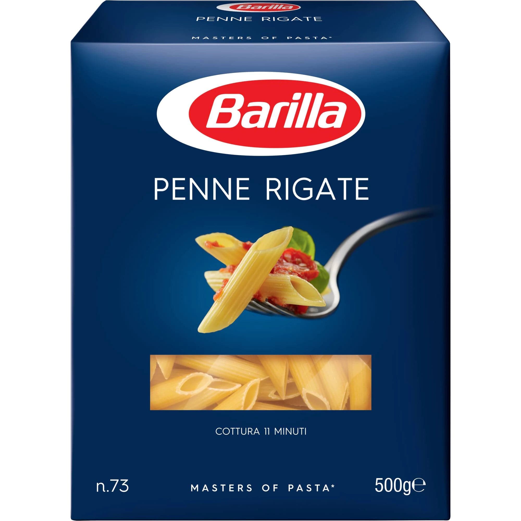 OBLIO DISCOUNTER PASTE BARILLA 500G PENNE RIGATE (12)