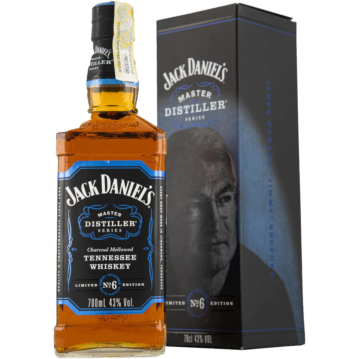 OBLIO DISCOUNTER WISKY JACK DANIELS 0.7L 43% NR.6 CUTIE CADOU