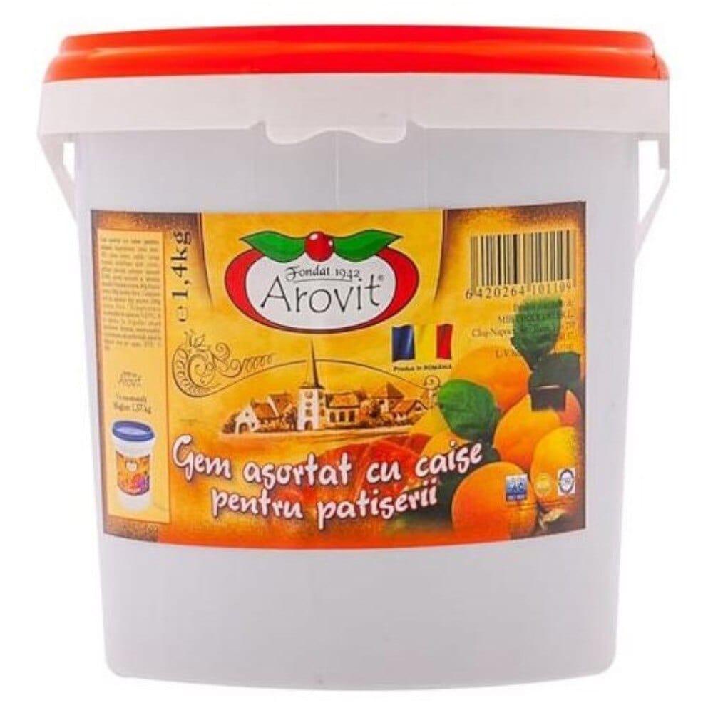 OBLIO DISCOUNTER AROVIT GEM ASORTAT CU CAISE 1.4KG/GALEATA