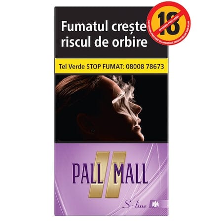 OBLIO DISCOUNTER TIGARI PALL MALL S-LINE FLOW PURPLE (10)