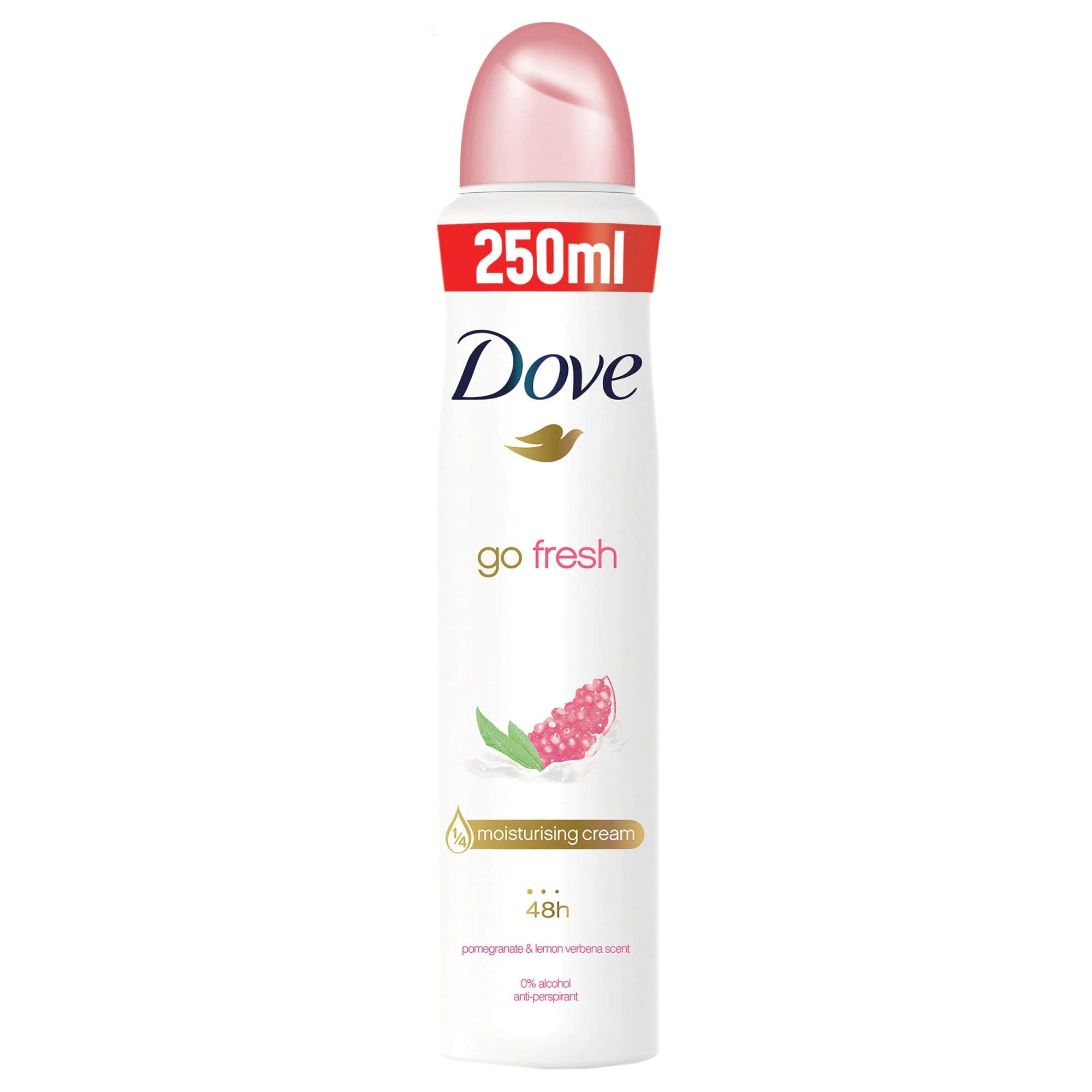 OBLIO DISCOUNTER DEO DOVE 250ML DAMA GO FRESH POMEGRANATE (6)