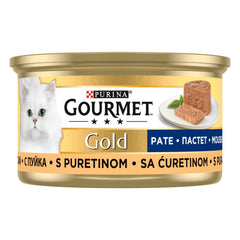 OBLIO DISCOUNTER PATE PISICI GOURMET 85G CURCAN (24)