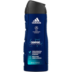 OBLIO DISCOUNTER GEL DUS ADIDAS 400ML MEN CHAMPION 2IN1 FRESH HYDRATION (12)