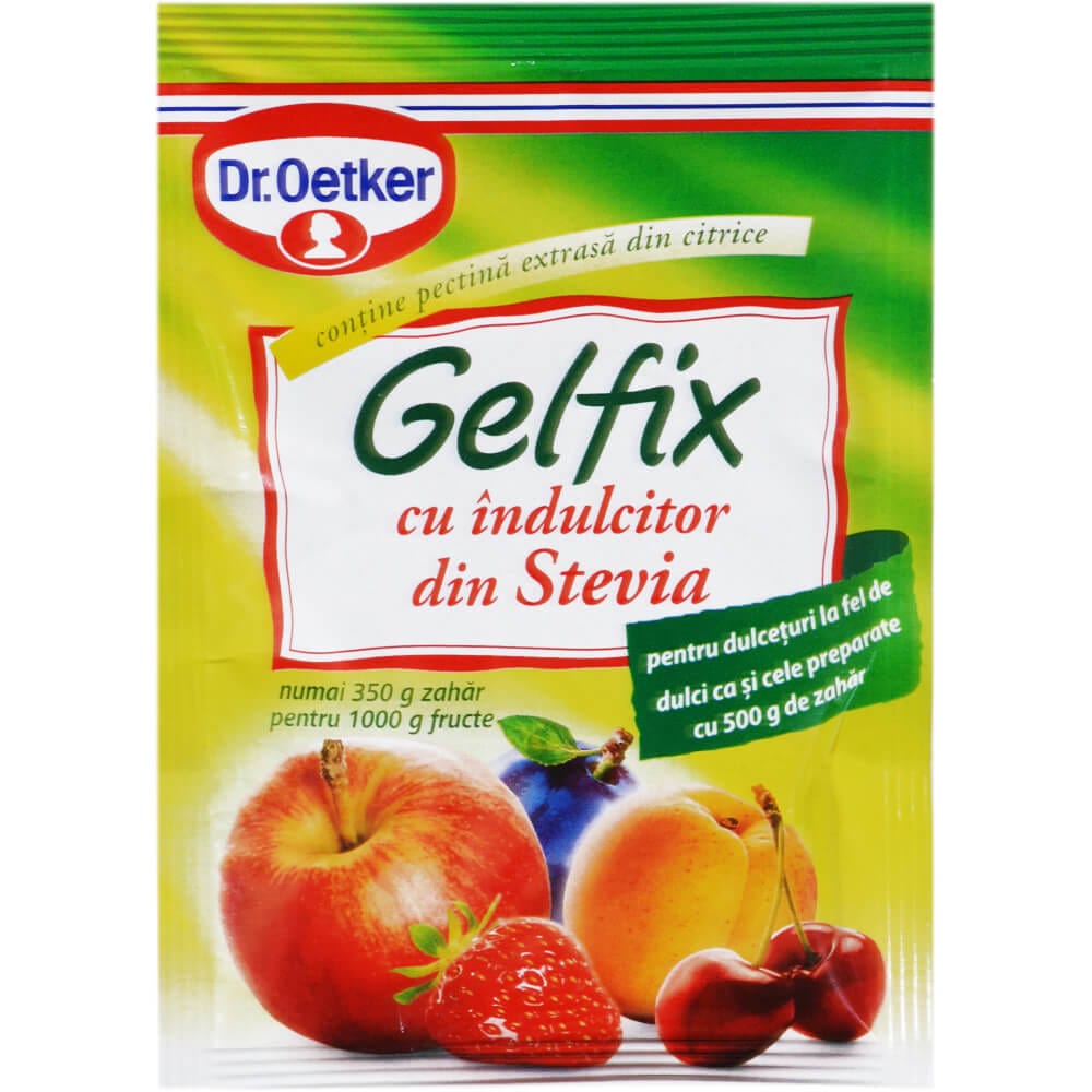 OBLIO DISCOUNTER DR.OETKER GELFIX 25G CU STEVIA (35)