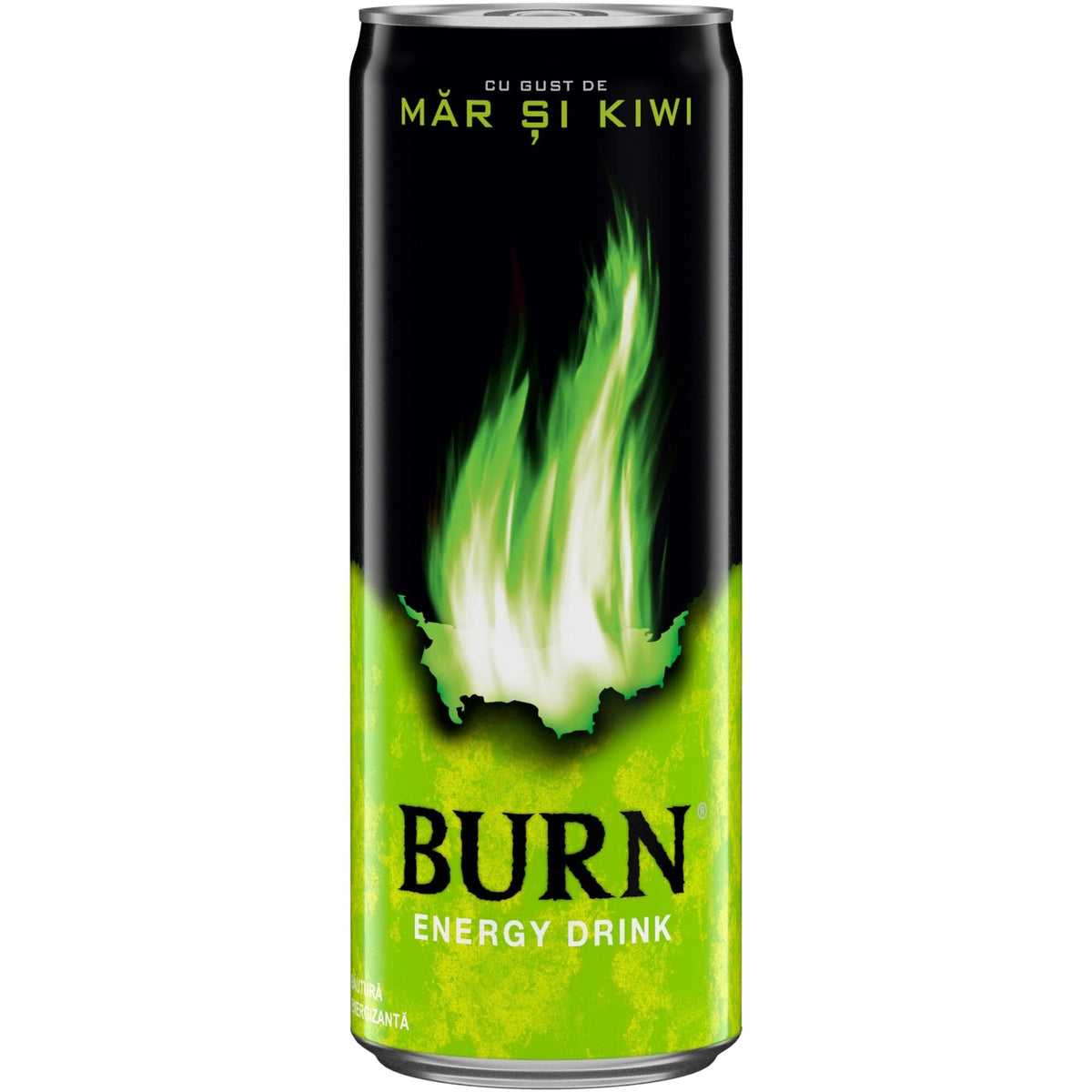 OBLIO DISCOUNTER ENERGIZANT BURN 250ML APPLE KIWI (12)