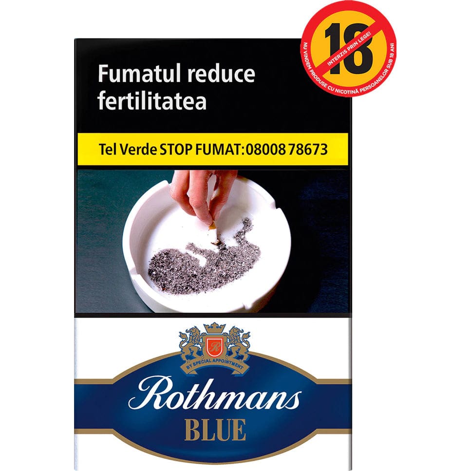 OBLIO DISCOUNTER TIGARI ROTHMANS BLUE