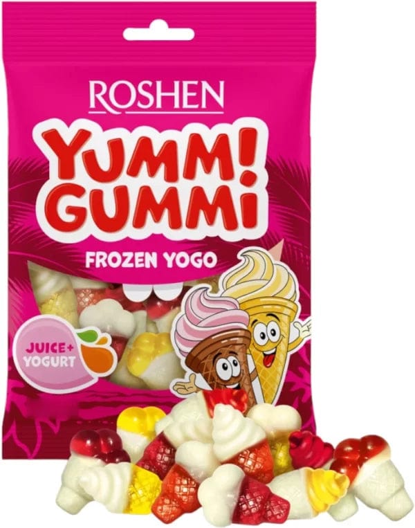 OBLIO DISCOUNTER JELEURI ROSHEN 70G GUMMI FROZEN YOGO