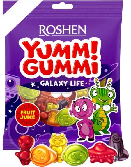 OBLIO DISCOUNTER JELEURI ROSHEN 70G GUMMI GALAXY LIFE