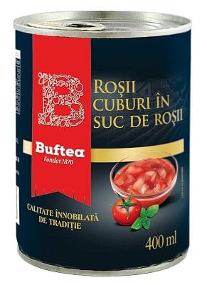 Oblio Discounter CONSERVE ROSII DECOJITE BUFTEA 380G CUBURI