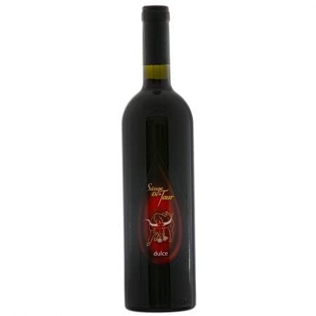 OBLIO DISCOUNTER VIN SANGE DE TAUR 0.75L ROSU DULCE 10% (6)