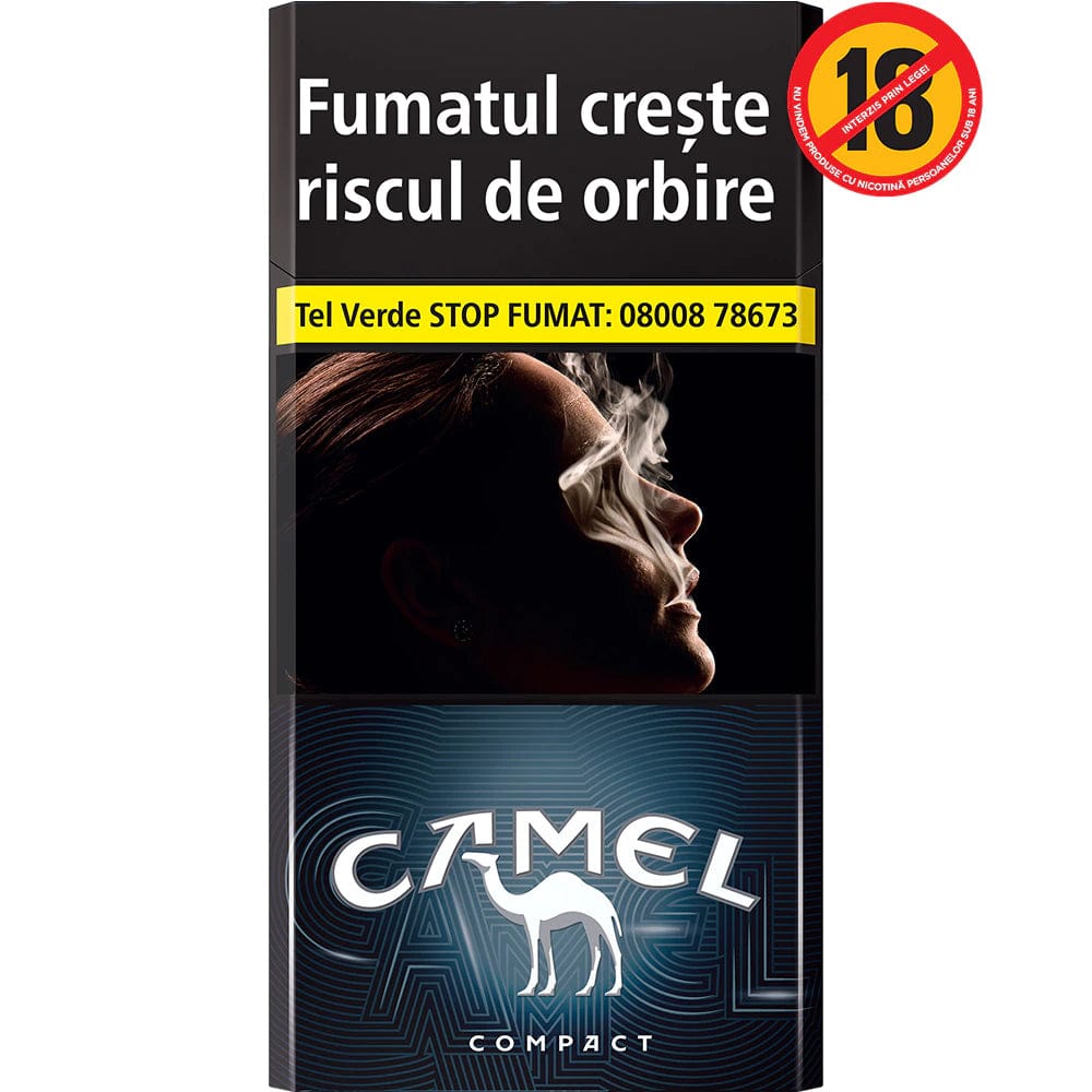 OBLIO DISCOUNTER TIGARI CAMEL COMPACT BLACK
