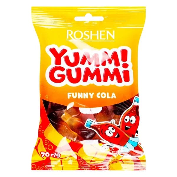 OBLIO DISCOUNTER JELEURI ROSHEN 70G GUMMI FUNNY COLA