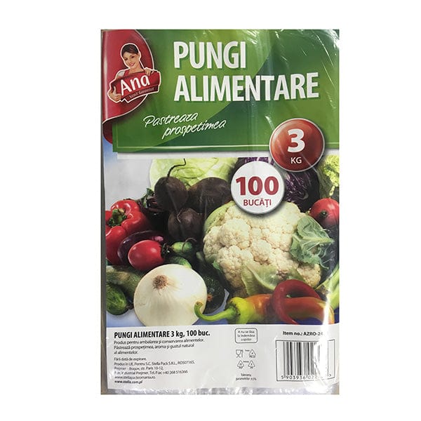 OBLIO DISCOUNTER PUNGI ALIMENTARE ANA 3KG 100/BUC