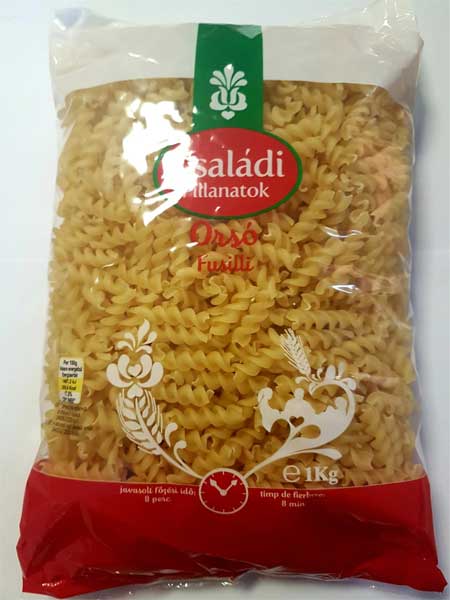 OBLIO DISCOUNTER PASTE CSALADI 1KG FUSILI