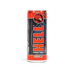 OBLIO DISCOUNTER ENERGIZANT HELL 250ML APPLE STRONG (24)