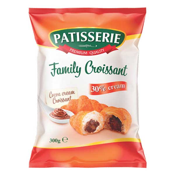OBLIO DISCOUNTER CROISSANT PATISSERIE 300G FAMILY CACAO (6)