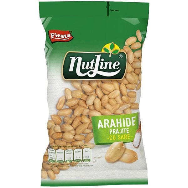 OBLIO DISCOUNTER Nutline Arahide prajite 300 gr (12 buc)