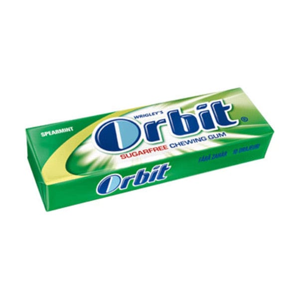 OBLIO DISCOUNTER GUMA ORBIT 14G SPEARMINT PASTILE (30)