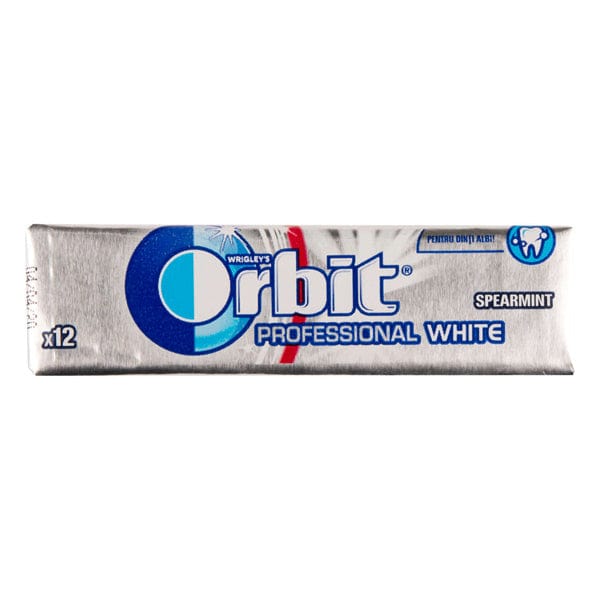 OBLIO DISCOUNTER GUMA ORBIT 16.8G PROFESSIONAL WHITE PASTILE (30)