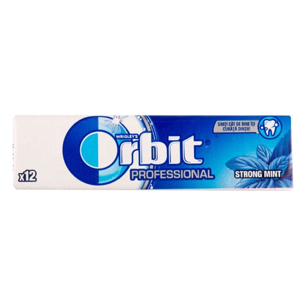 OBLIO DISCOUNTER GUMA ORBIT 16.8G PROFESSIONAL STRONG MINT PASTILE (30)