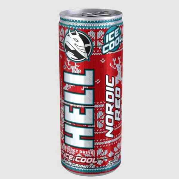 OBLIO DISCOUNTER ENERGIZANT HELL 250ML POMEGRANATE/CHERRY VANILLA(24)