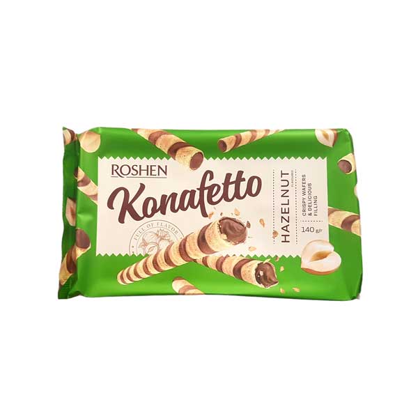 OBLIO DISCOUNTER RULOURI NAPOLITANA ROSHEN 140G KONAFETTO ALUNE