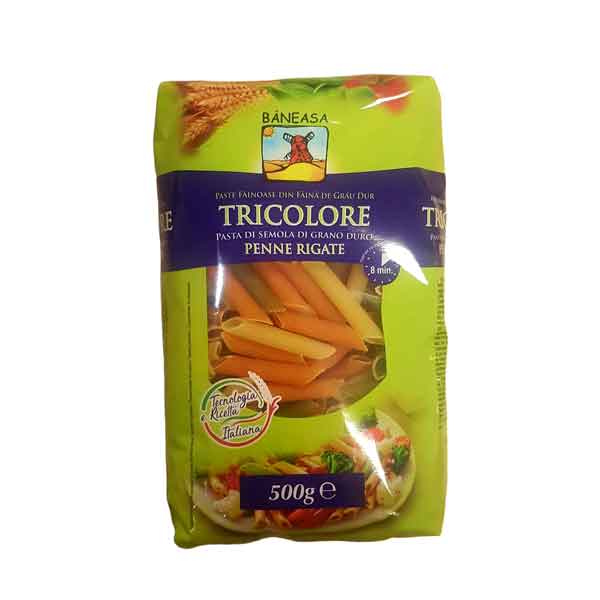 OBLIO DISCOUNTER PASTE BANEASA PENNE TRICOLORE 500G