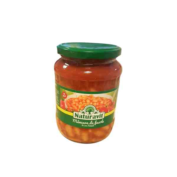 OBLIO DISCOUNTER MANCARE FASOLE NATURAVIT 700G SOS TOMAT (6)