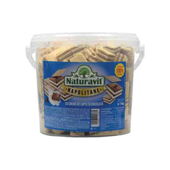 OBLIO DISCOUNTER NAPOLITANE NATURAVIT 1KG CREMA LAPTE SI CIOCOLATA