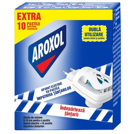OBLIO DISCOUNTER AROXOL APARAT ELECTRIC+ 10 PASTILE (12)